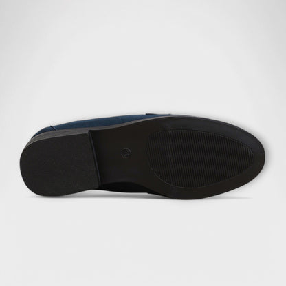 Mocassins Femme Camille-Fleur – détail de la tige