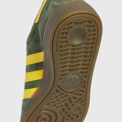 Sneakers basses Adidas Handball Spezial night cargo tribe yellow unisexe