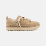 UGG Lowmel Lo Mustard Seed – Baskets Homme Femme en Daim et Mesh Recyclé