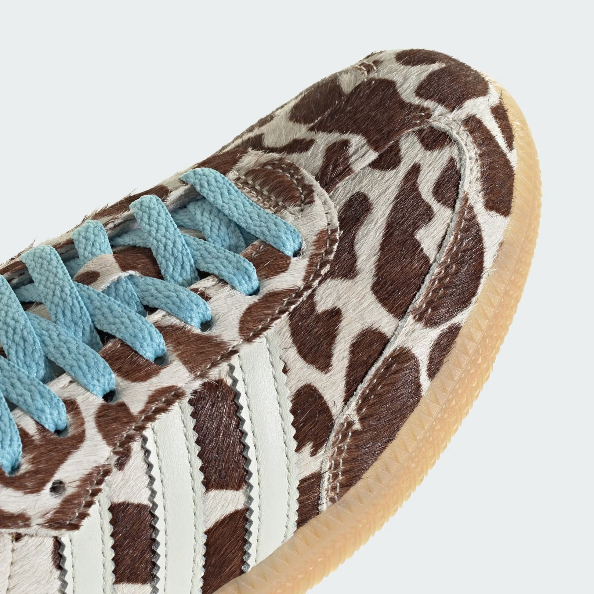 Sneakers basses Adidas Samba giraffe print crystal linen unisexe