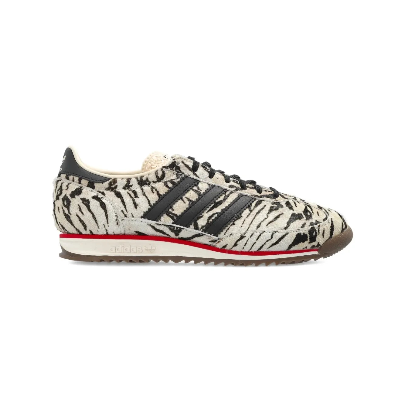 Sneakers basses Adidas SL 72 zebra print unisexe