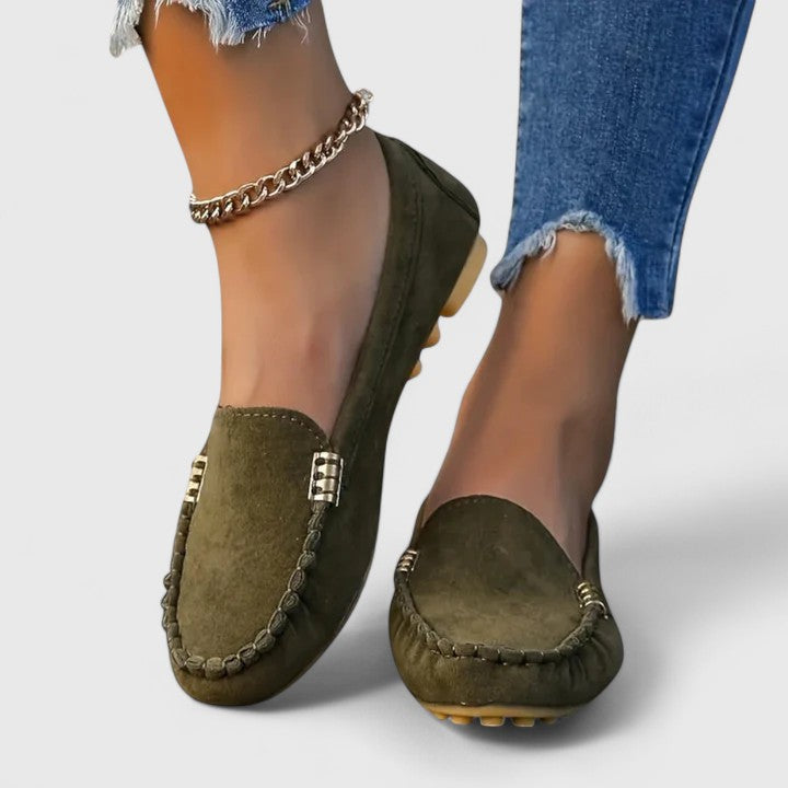 Mocassins Femme Salomé-Ambre – vue arrière