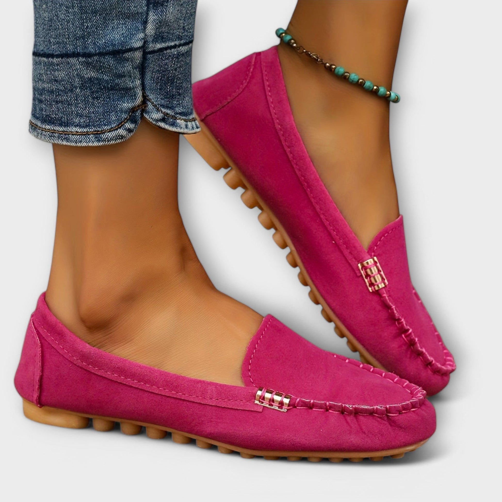 Mocassins Femme Capucine-Julia – détail de la matière