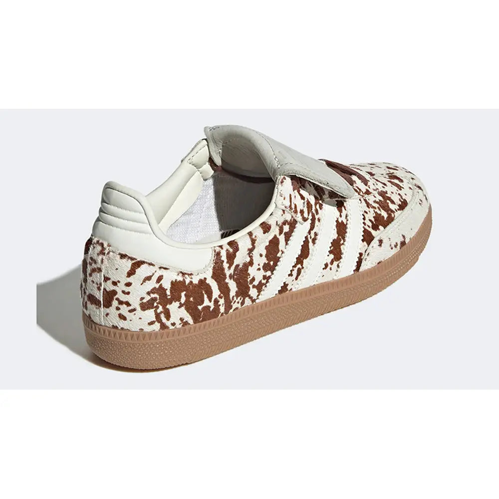 Sneakers basses Adidas Samba lt cow print brown white unisexe
