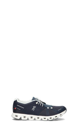 Sneakers On Cloud 5 blu navy e bianche da uomo