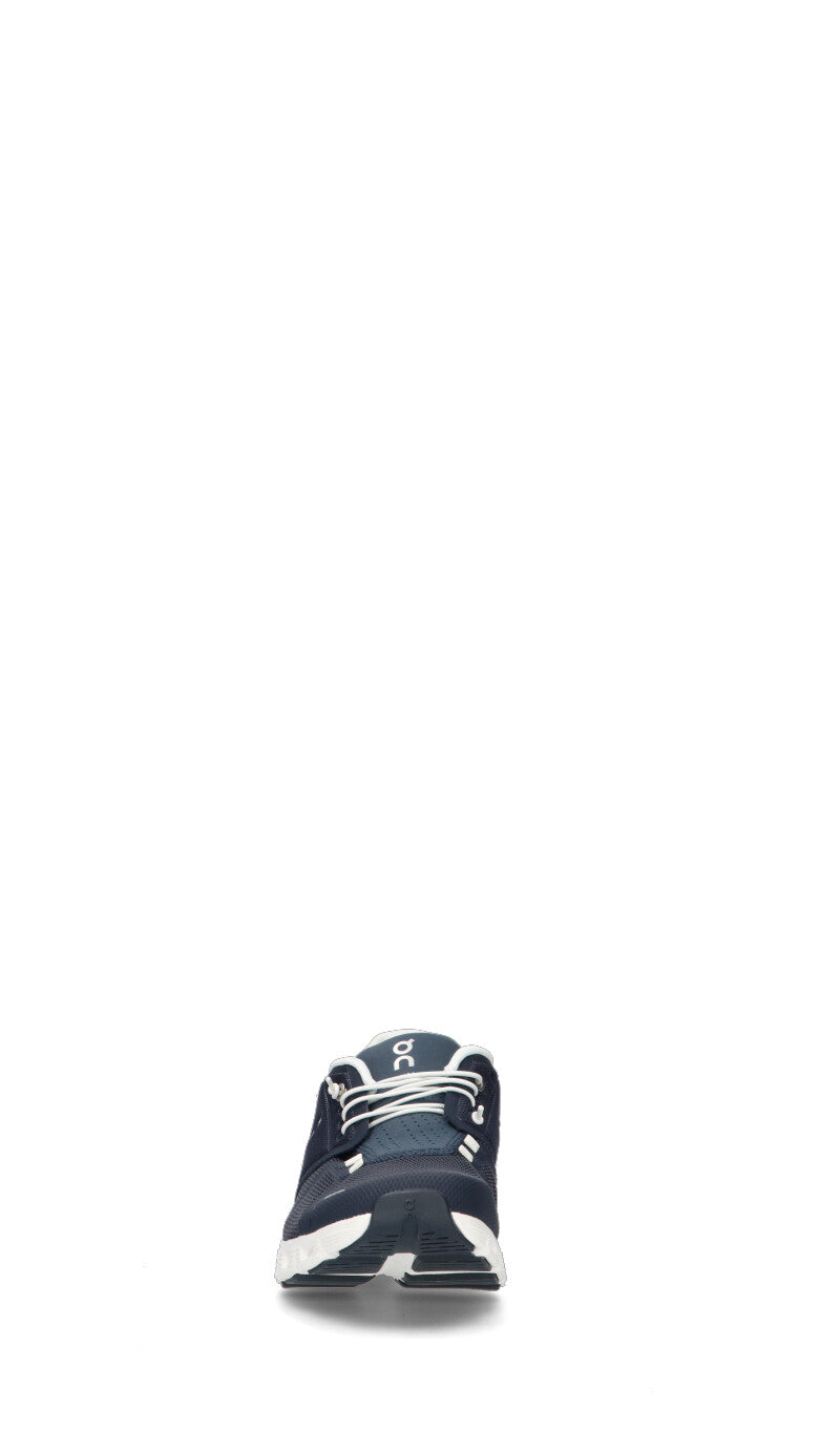 On Cloud 5 Baskets Bleu Marine Blanc Homme - 3