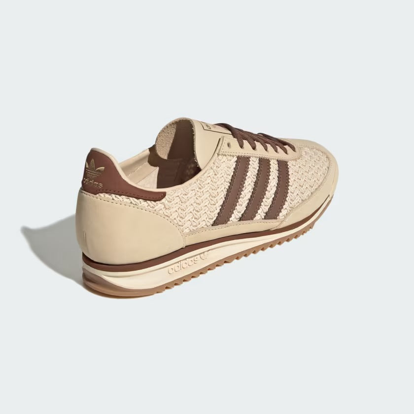 Sneakers basses Adidas SL 72 crochet sand strata unisexe