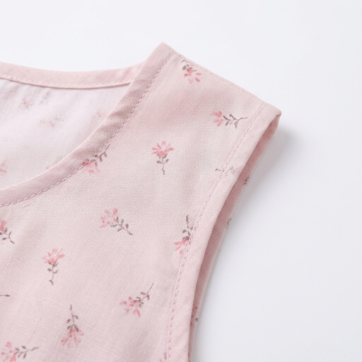 Robe Femme Longue Imprimée Fleurie – Coupe Ample Sans Manches