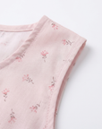 Robe Femme Longue Imprimée Fleurie – Coupe Ample Sans Manches