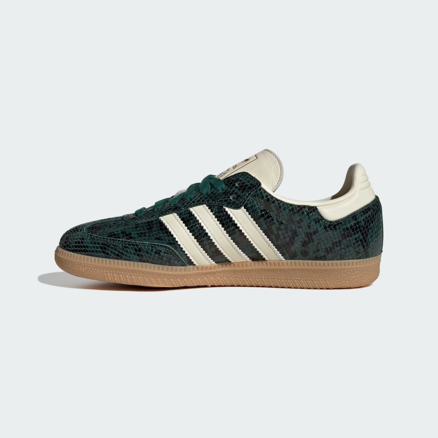 Sneakers basses Adidas Samba snakeskin collegiate green unisexe