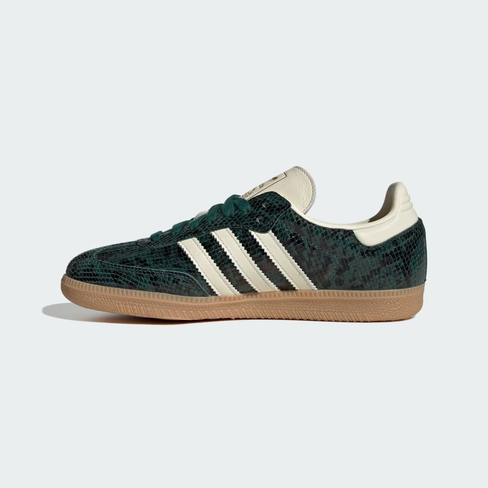Sneakers basses Adidas Samba snakeskin collegiate green unisexe