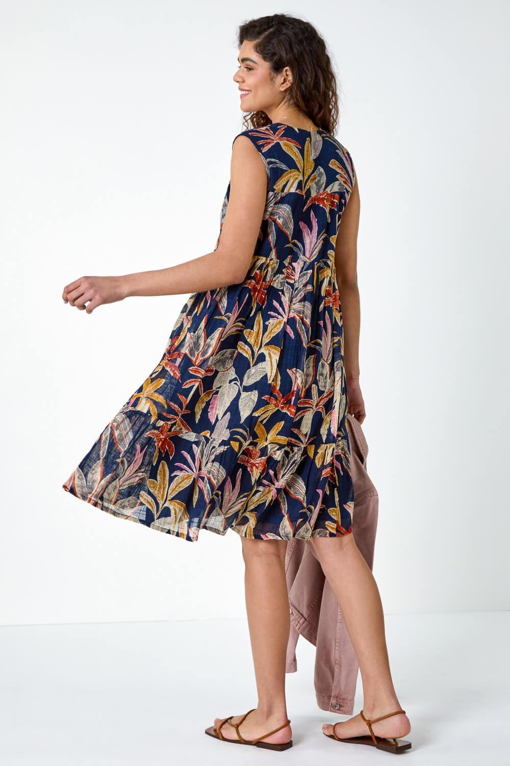 Robe Midi Femme en dentelle, col V, coupe confortable – Menvelo