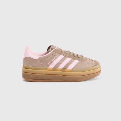 Sneakers basses Adidas Gazelle Bold trace brown clear pink femme