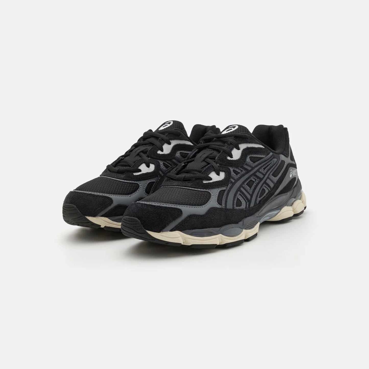 ASICS Gel-NYC Black Black, Baskets Basses Unisexe Mesh et Cuir Synthétique – photo 2