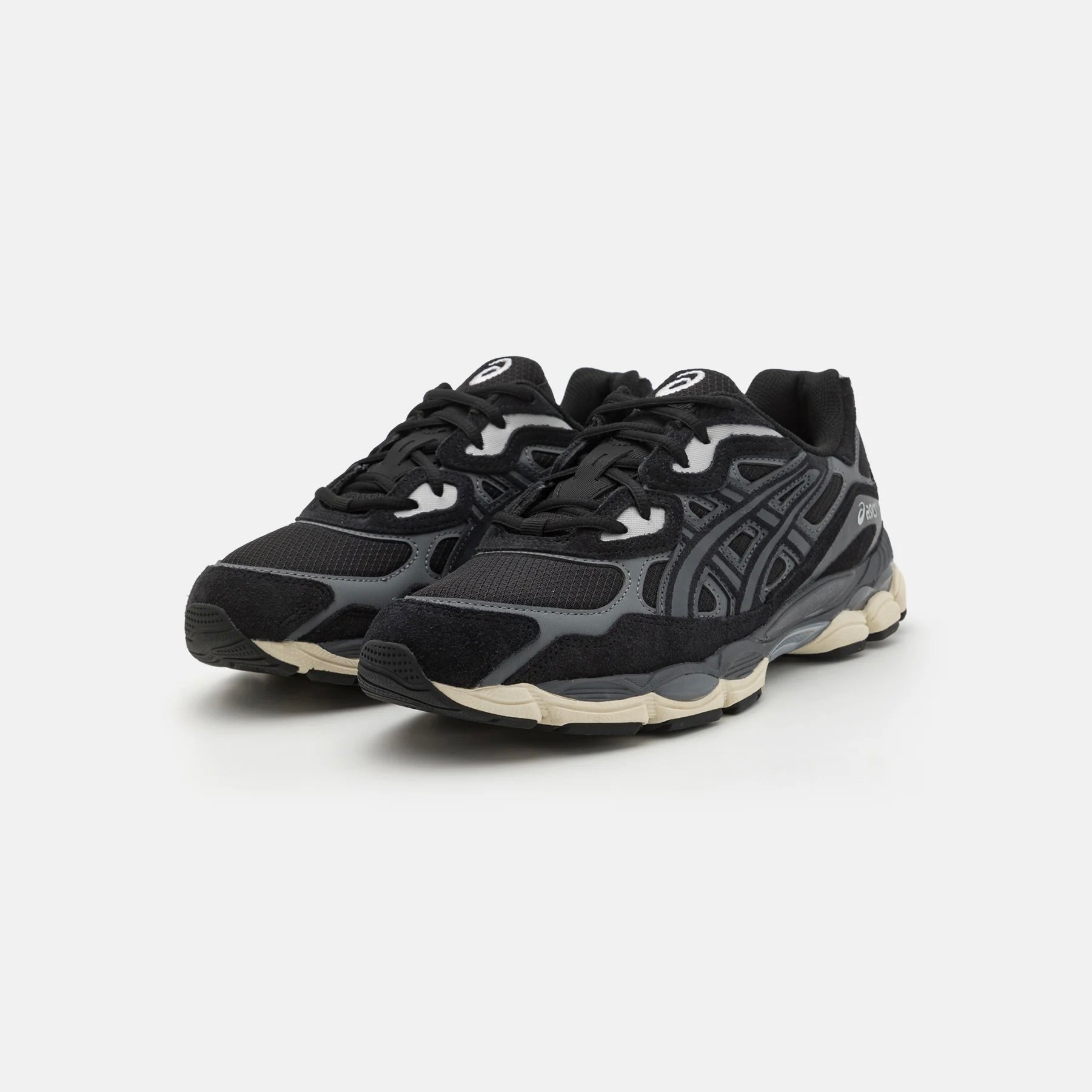 ASICS Gel-NYC Black Black, Baskets Basses Unisexe Mesh et Cuir Synthétique – photo 2