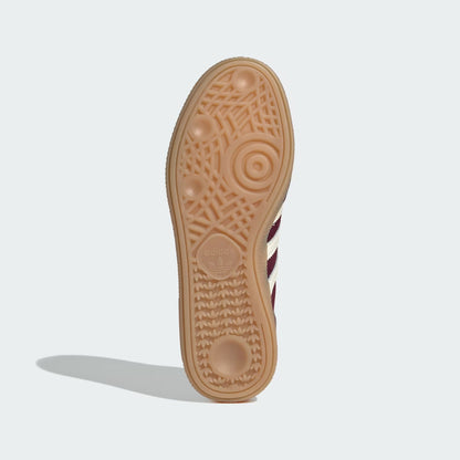 Sneakers basses Adidas Handball Spezial maroon cream white unisexe
