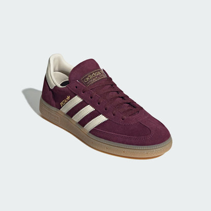 Sneakers basses Adidas Handball Spezial maroon cream white unisexe