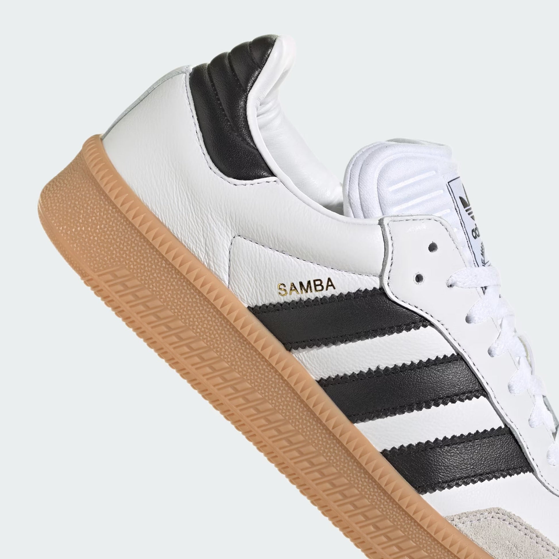 Sneakers basses Adidas Samba xlg white black gum unisexe