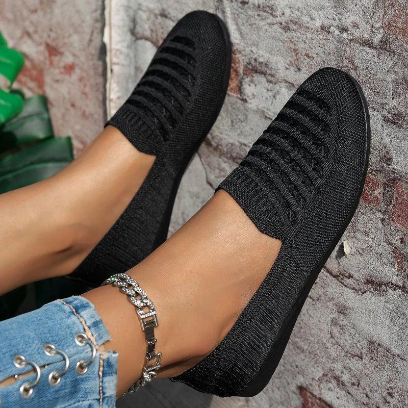 Mocassins Femme Apolline-Célia – détail de la tige