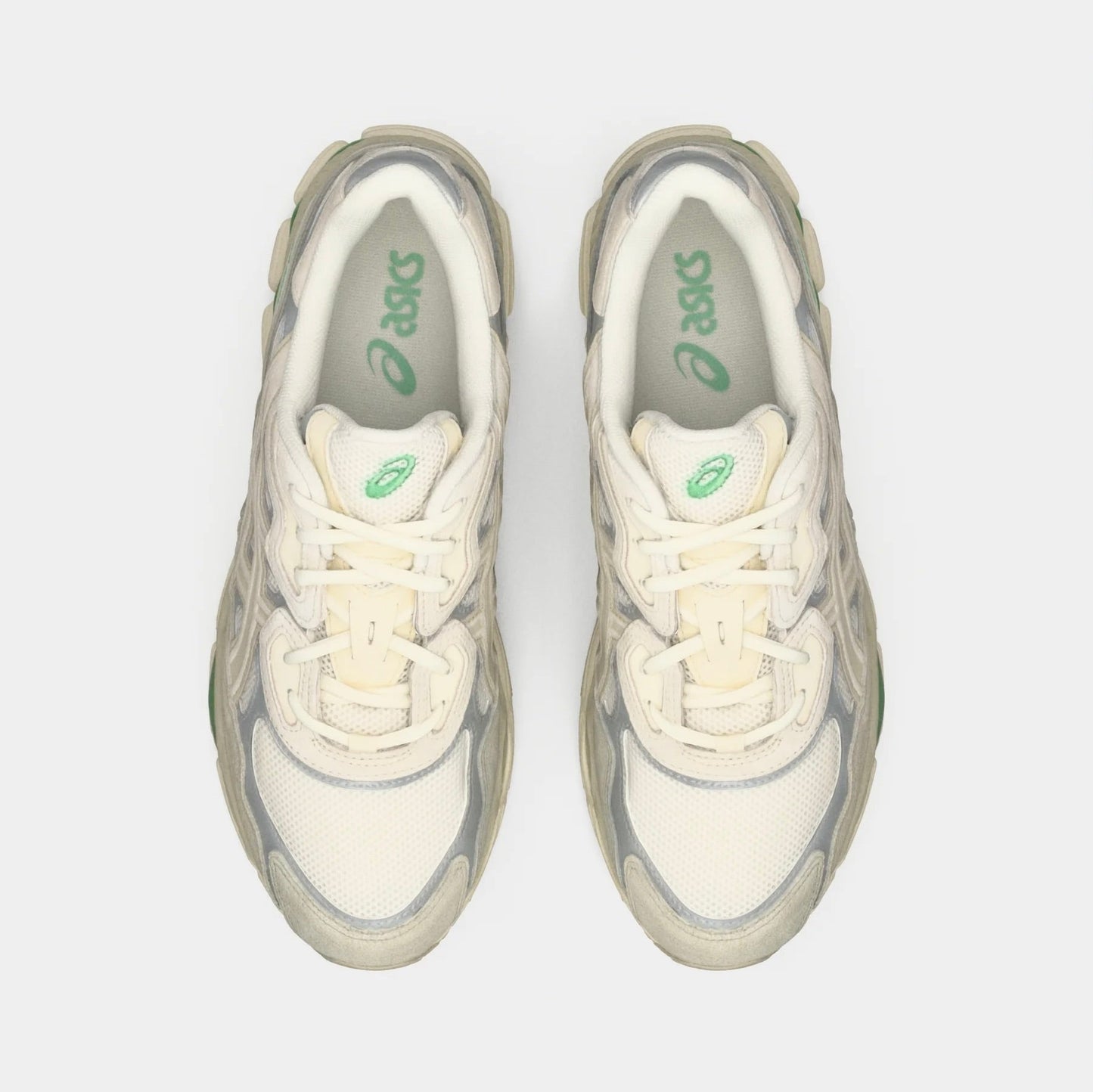 ASICS Gel-NYC Cream Fossil, Baskets Basses Unisexe Mesh et Daim – photo 4
