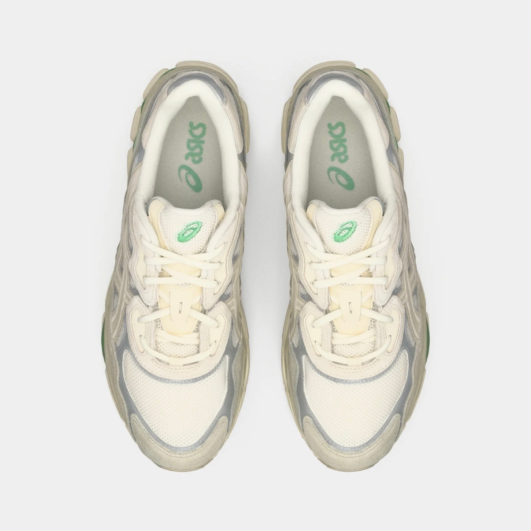 ASICS Gel-NYC Cream Fossil, Baskets Basses Unisexe Mesh et Daim – photo 4