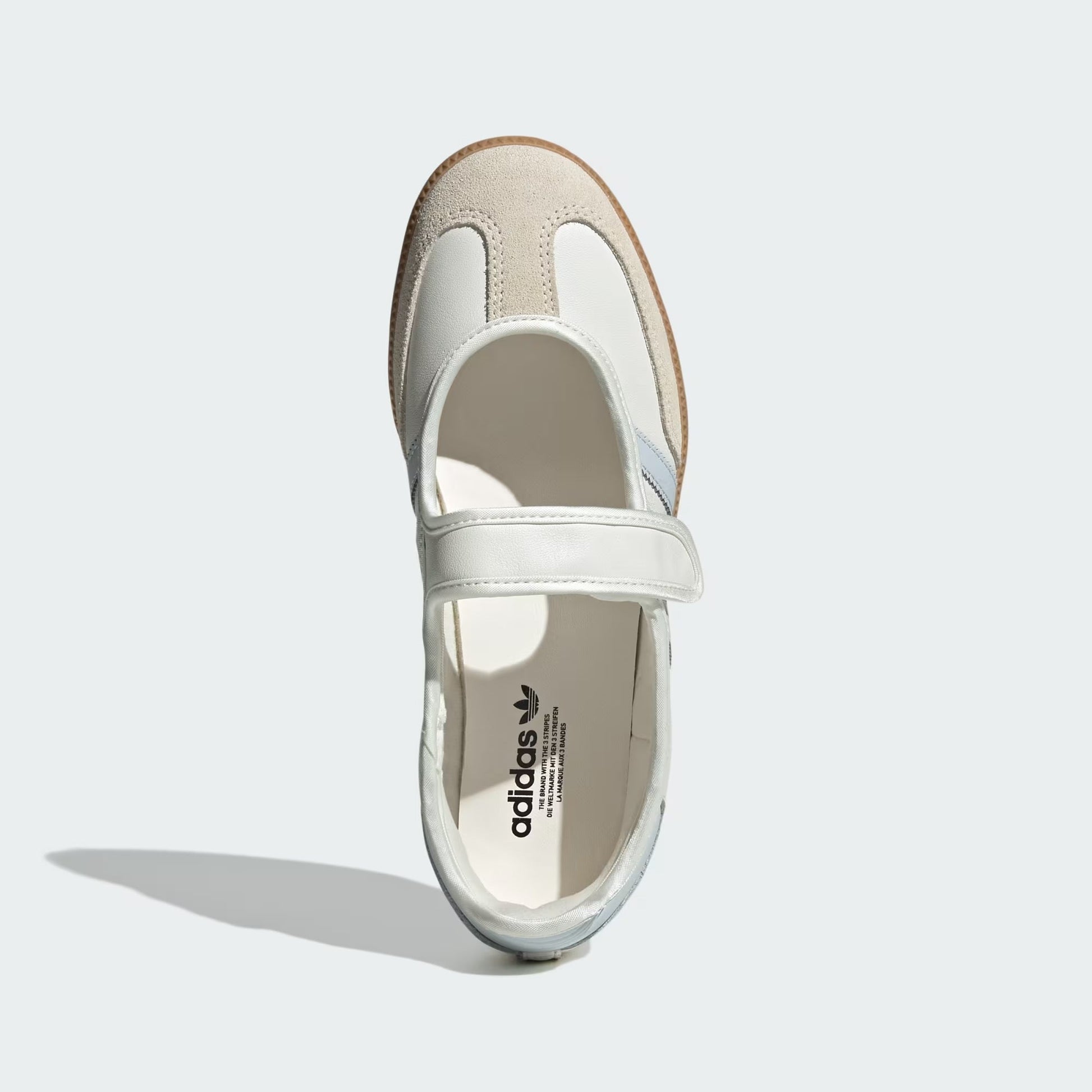Sneakers basses Adidas Samba jane white blue gum unisexe