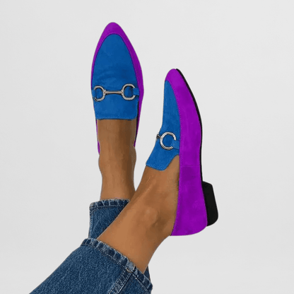 Mocassins Femme Salomé-Jade – vue de dessus