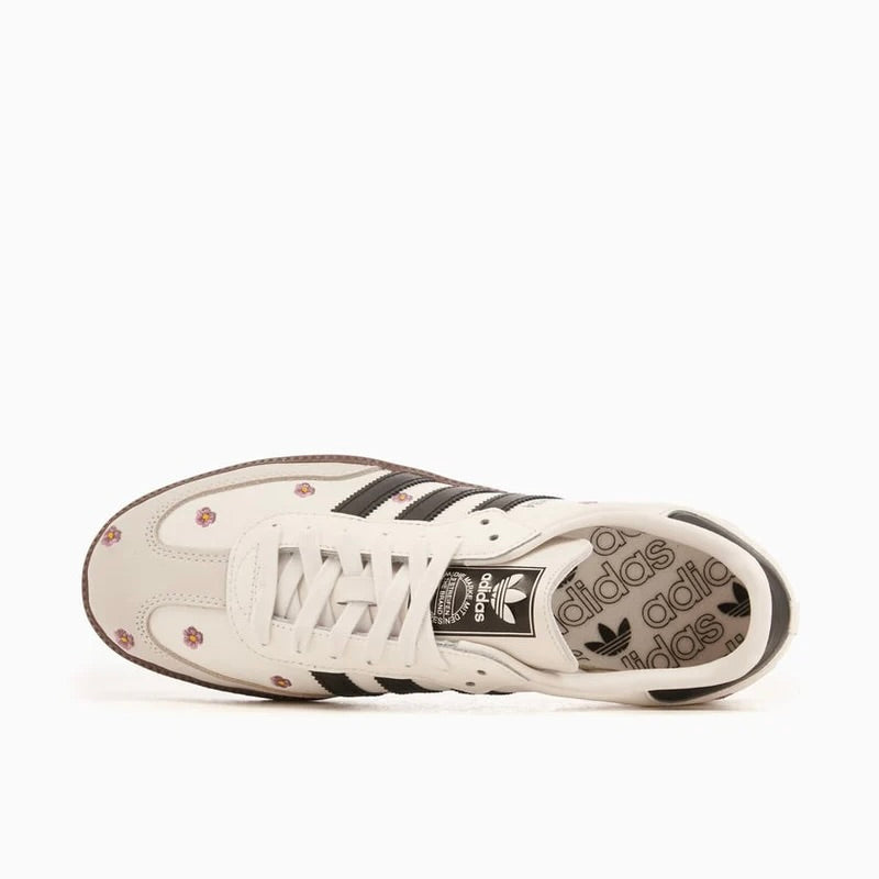 Sneakers basses Adidas Samba light purple floral unisexe