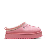 UGG Tazz Love '25 Tropical Pink – Sabots Plateforme Femme en Daim et Peau de Mouton