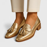 Mocassins Femme Garance-Flore, à Talon Élégants
