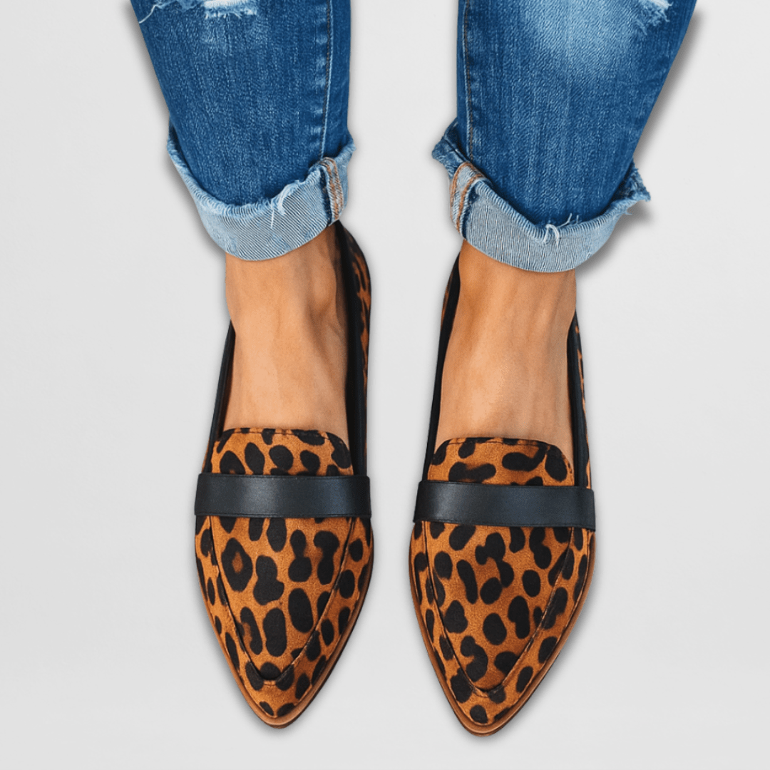 Mocassins Femme Camille-Livia – détail de la tige