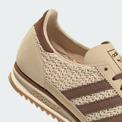Sneakers basses Adidas SL 72 crochet sand strata unisexe