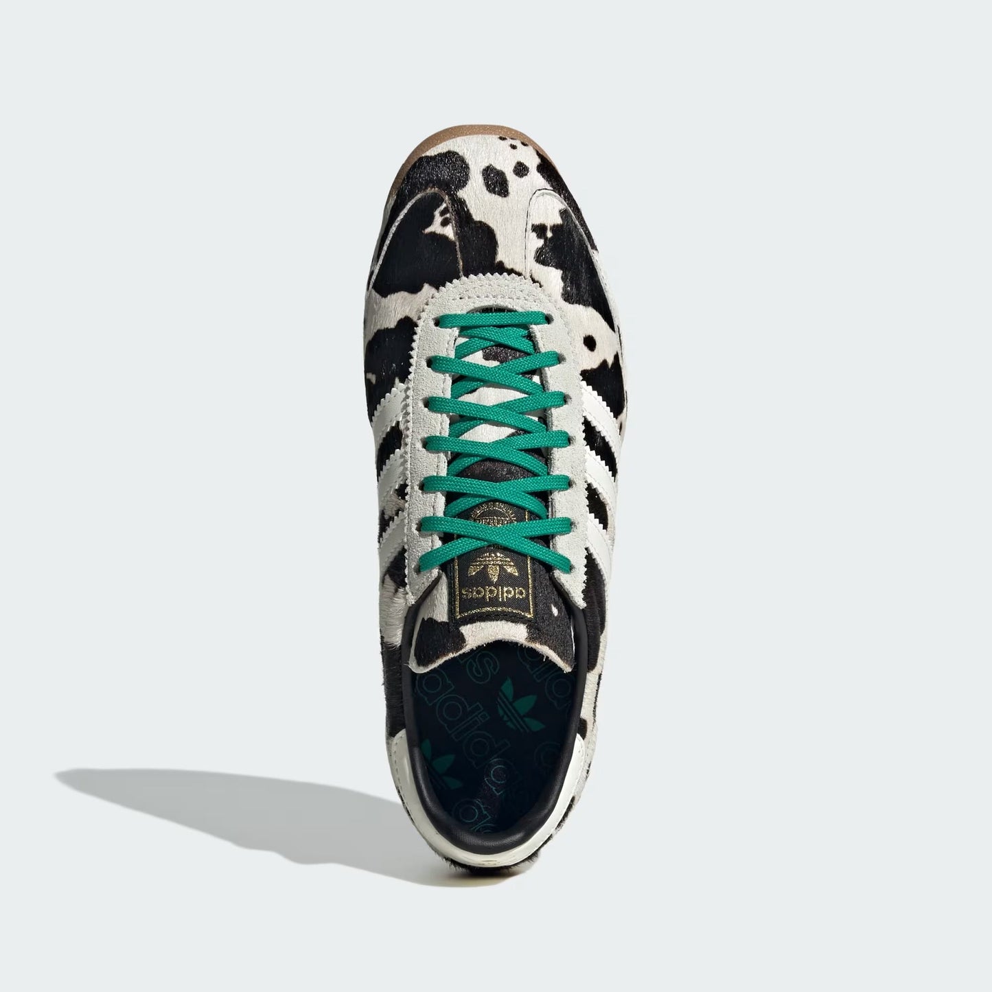 Sneakers basses Adidas SL 72 cow print black white unisexe