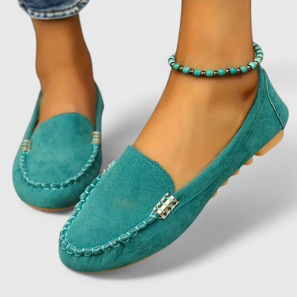 Mocassins Femme Salomé-Ambre – détail de la semelle