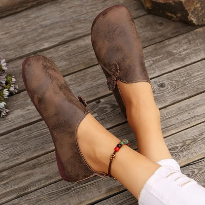 Mocassins Femme Constance-Nina – détail de la matière