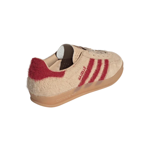 Sneakers basses Adidas Gazelle Indoor magic beige victory red unisexe