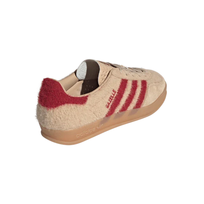 Sneakers basses Adidas Gazelle Indoor magic beige victory red unisexe