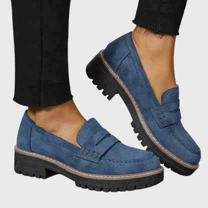 Mocassins Femme Juliette-Célia – vue portée