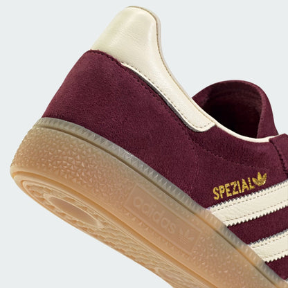 Sneakers basses Adidas Handball Spezial maroon cream white unisexe