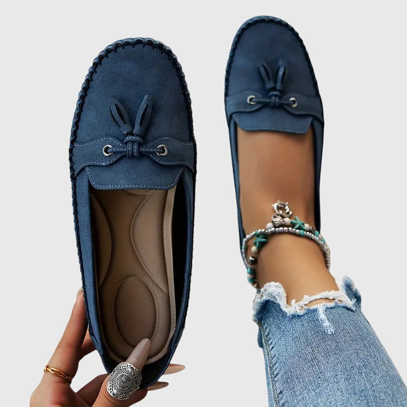 Mocassins Femme Margaux-Iris – détail de la matière