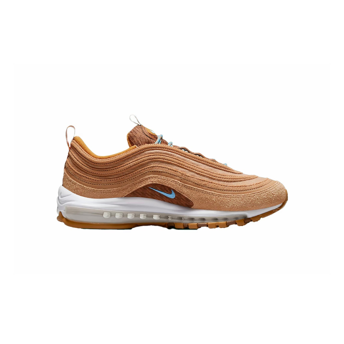 Nike Air Max 97 Teddy Bear Brown, Baskets Lifestyle Unisexe – photo 1