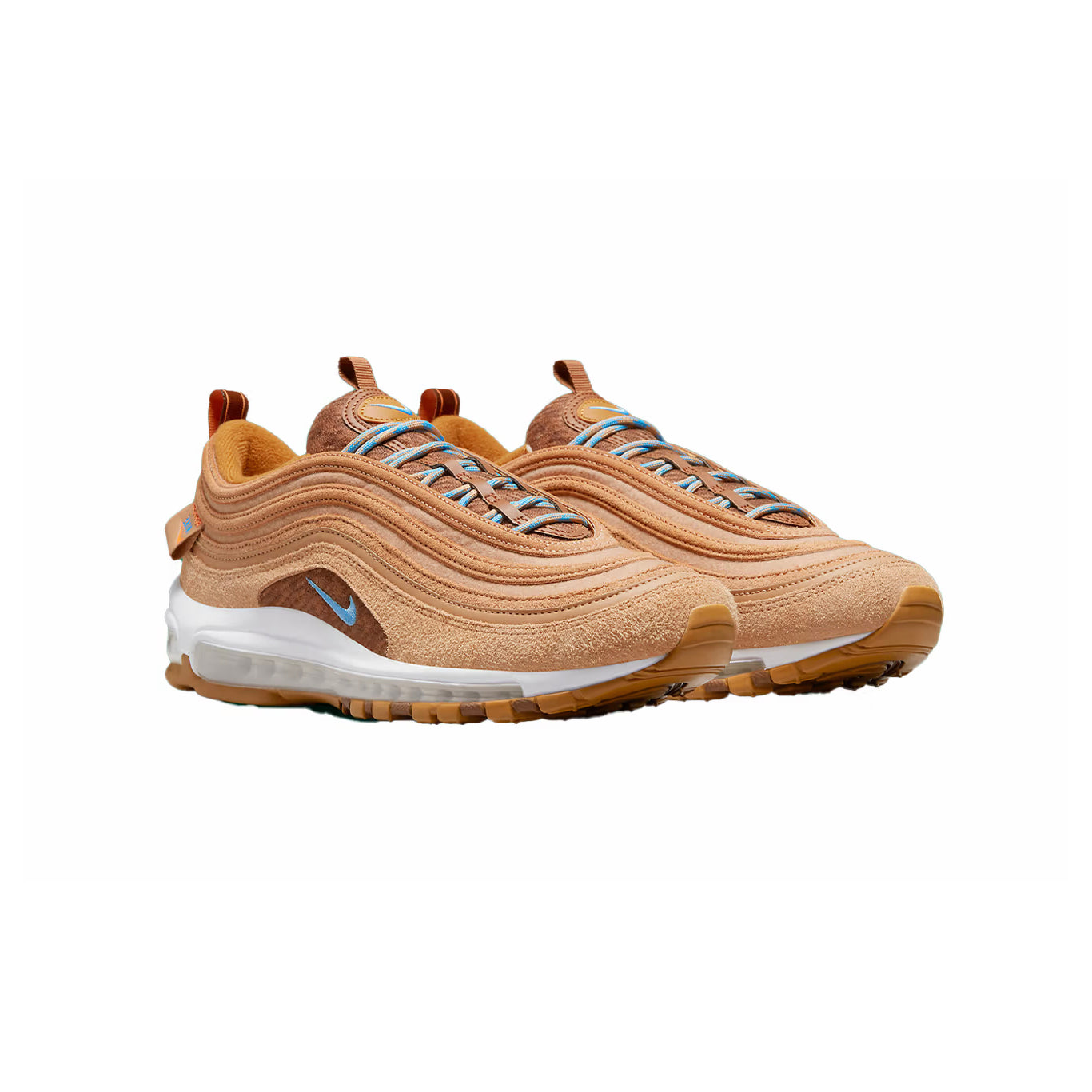 Nike Air Max 97 Teddy Bear Brown, Baskets Lifestyle Unisexe – photo 2