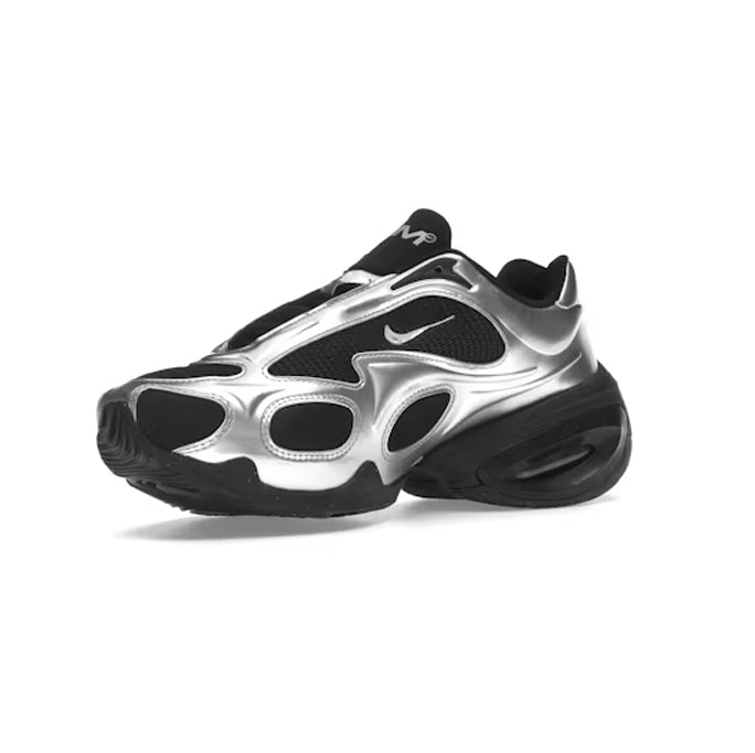Nike Air Max Muse Black Metallic Silver, Baskets Lifestyle Unisexe Mesh – photo 3