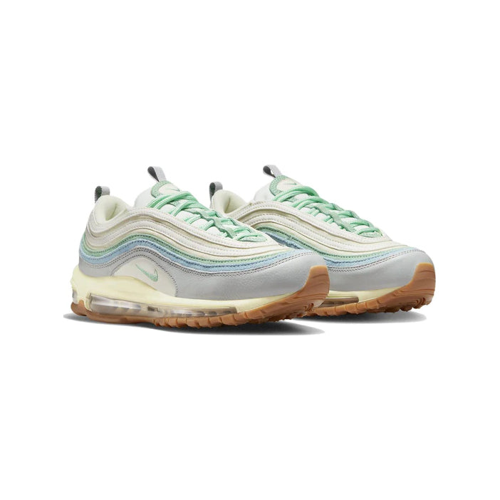 Nike Air Max 97 Enamel Green Sail Worn Blue, Baskets Lifestyle Unisexe – photo 2
