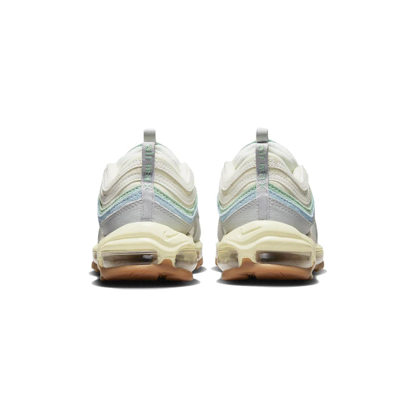 Nike Air Max 97 Enamel Green Sail Worn Blue, Baskets Lifestyle Unisexe – photo 3