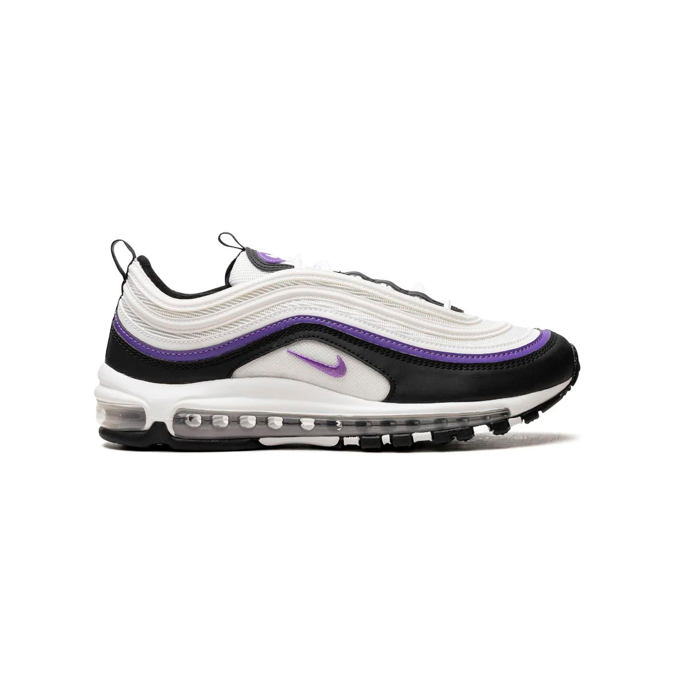 nike air max 97 purple white baskets vue latérale