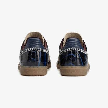 Sneakers basses Adidas Samba wales bonner navy croc unisexe