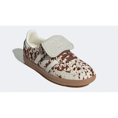 Sneakers basses Adidas Samba lt cow print brown white unisexe
