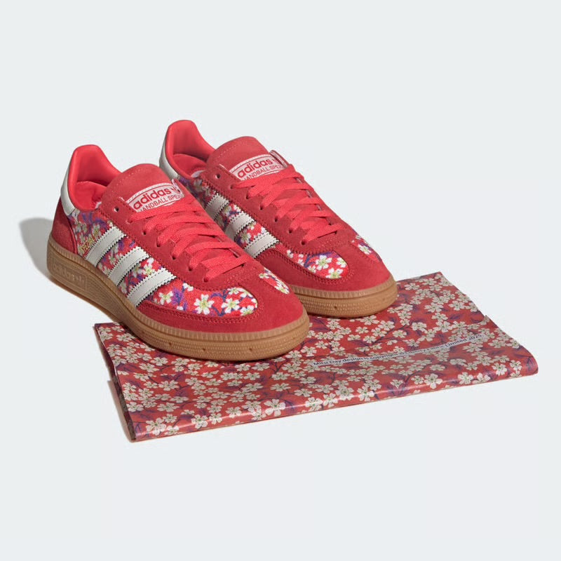 Sneakers basses Adidas Handball Spezial liberty london floral red unisexe