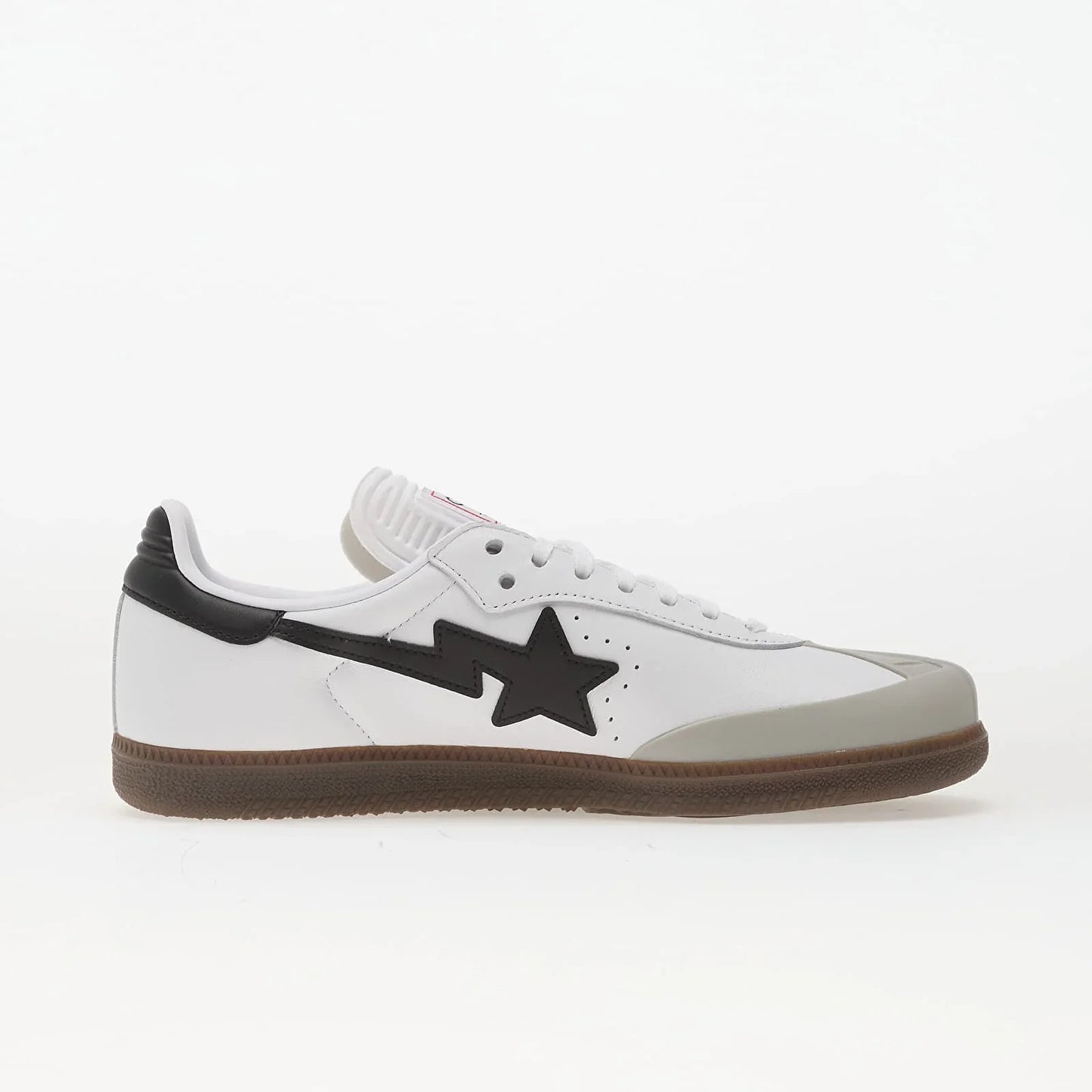 Sneakers basses Adidas Samba bape white black gum unisexe